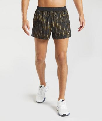 Pánské Šortky Gymshark Sportovní 3" Žluté | CZ 2856DFM